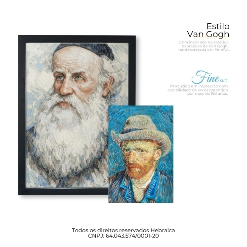 quadro judaico alter rebbe quadro judaico alter rebbe