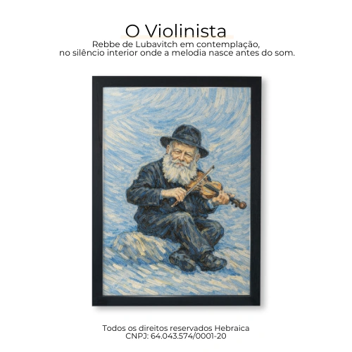 quadro judaico o violinista quadro judaico o violinista